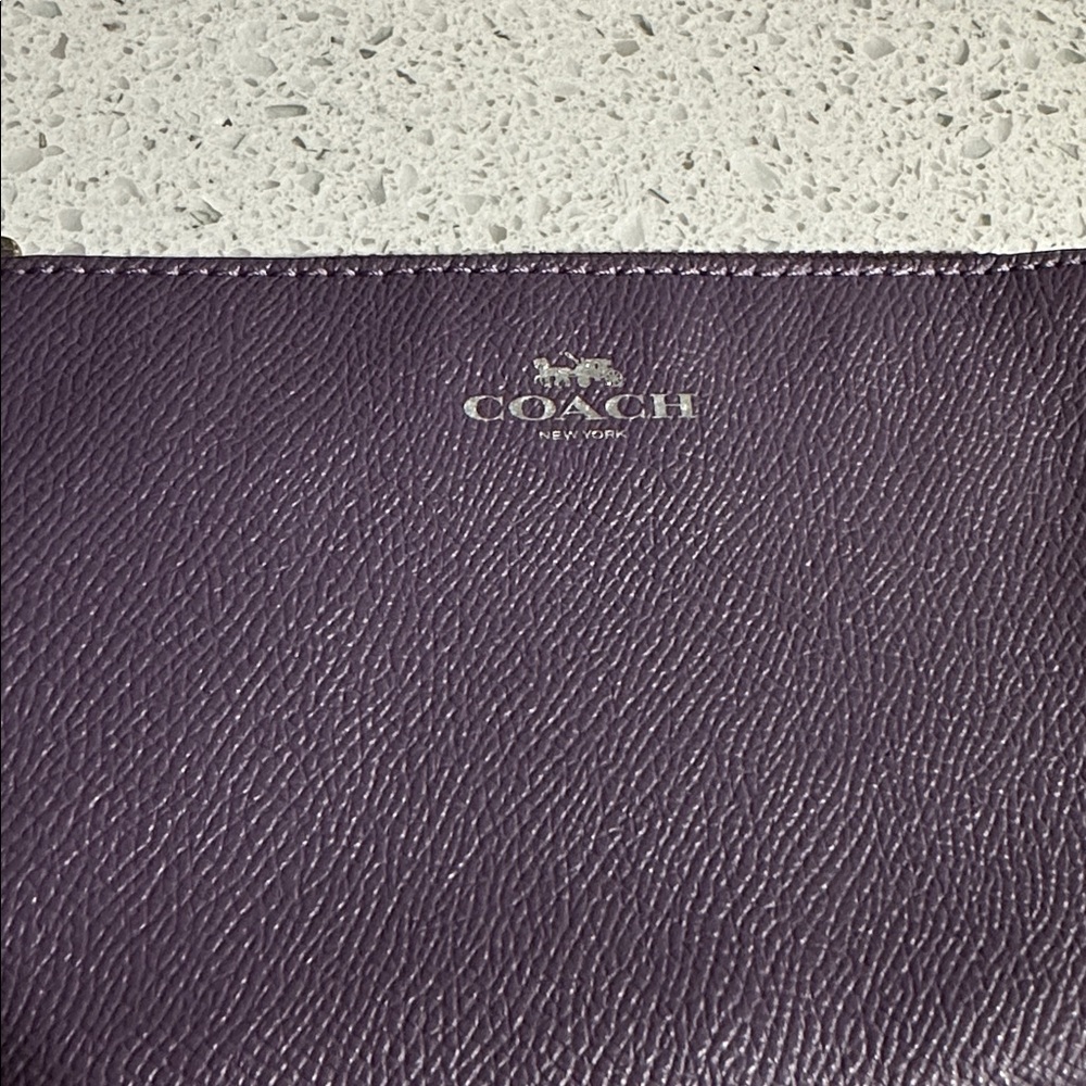 Coach Corner Zip Wristlet - Picture 5 of 8